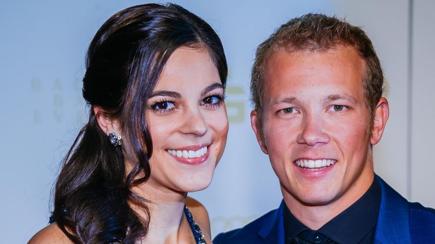 Fabian Hambüchen mit seiner Freundin Marcia bei der Sportler des Jahres Gala 2015