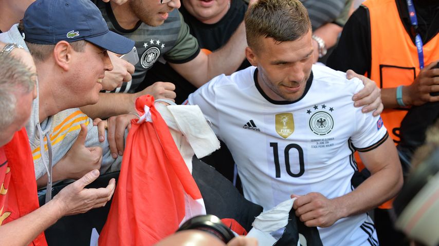 Lukas Podolski bei der Fussball-EM 2016