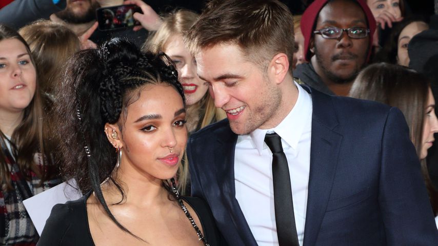 FKA Twigs und Robert Pattinson bei der Lost City UK Premiere