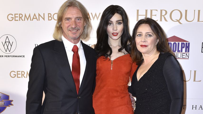 Frank Otto, Nathalie Volk und Viktoria Volk in Hamburg 2017