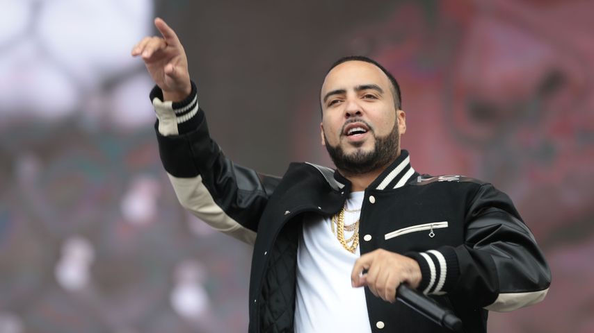 French Montana bei einem Festival in Las Vegas