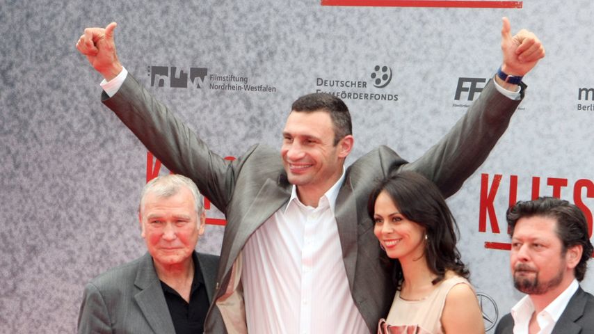 Vitali Klitschko und Fritz Sdunek
