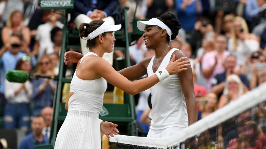 Garbine Muguruza und Venus Williams beim Wimbledon-Finale 2017
