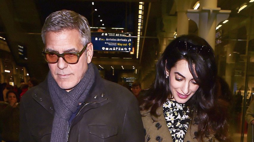 George und Amal Clooney in London