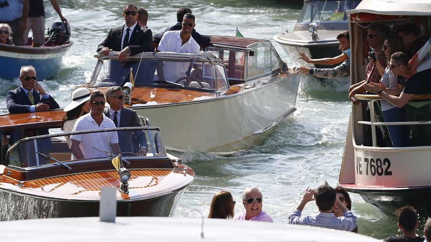 George Clooney und Amal Alamuddin in Venedig