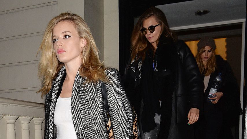 Cara Delevingne, Suki Waterhouse und Georgia May Jagger
