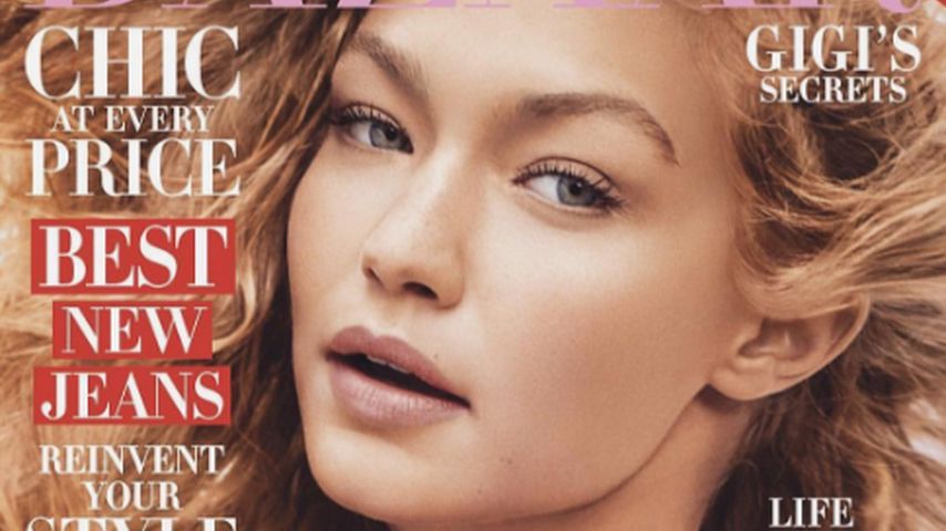 Gigi Hadid auf dem Cover von Harper's Bazaar
