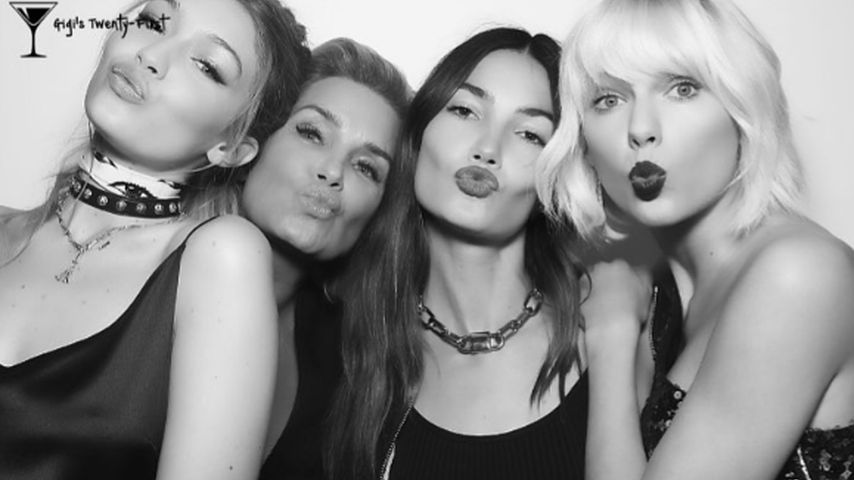 Gigi Hadid, Taylor Swift und Lily Aldridge