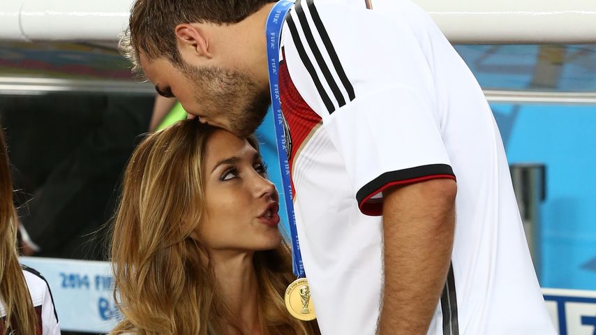 Mario Götze und Ann-Kathrin Brömmel