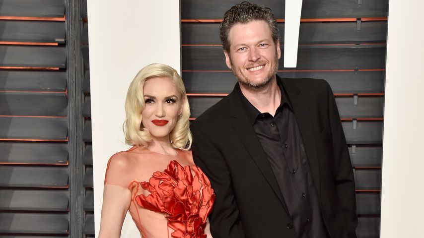 Gwen Stefani und Blake Shelton bei der Vanity Fair Oscar Party 2016