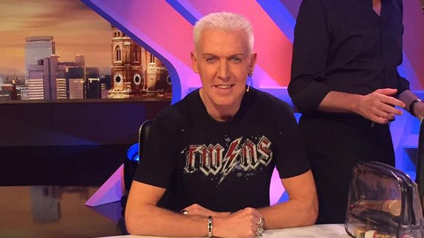 H.P. Baxxter bei den Dreharbeiten zu DSDS