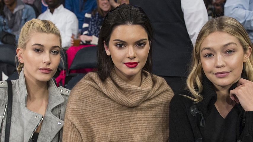 Gigi Hadid, Kendall Jenner und Hailey Baldwin