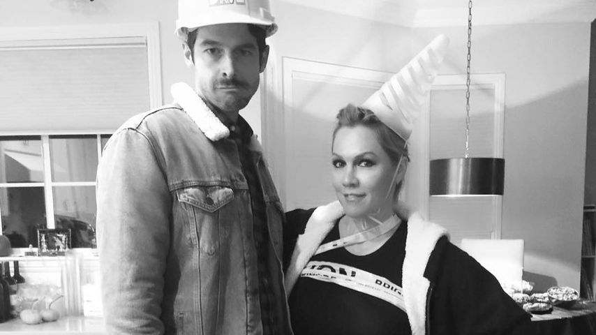 Halloween Kostüm von Jennie Garth und ihrem Mann Dave Abrams