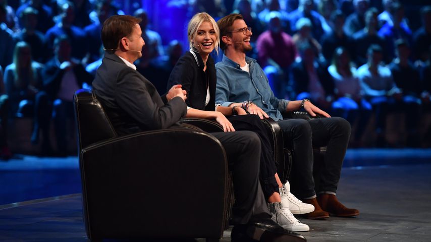 Hans-Jürgen Moog, Lena Gercke und Joko Winterscheidt bei "Das Ding des Jahres"