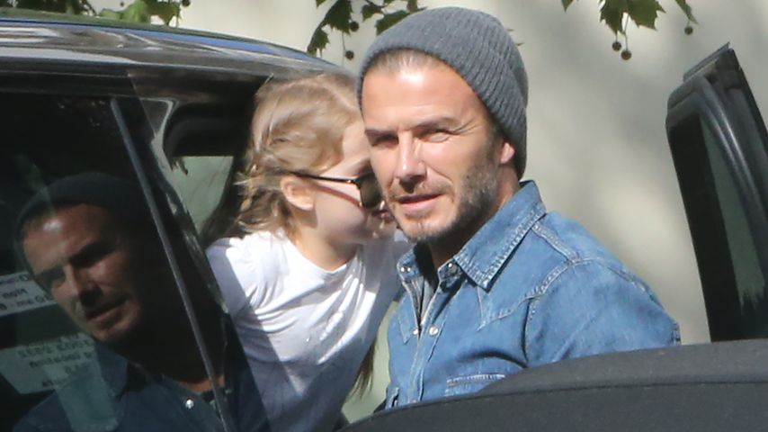 David Beckham und Harper Seven Beckham