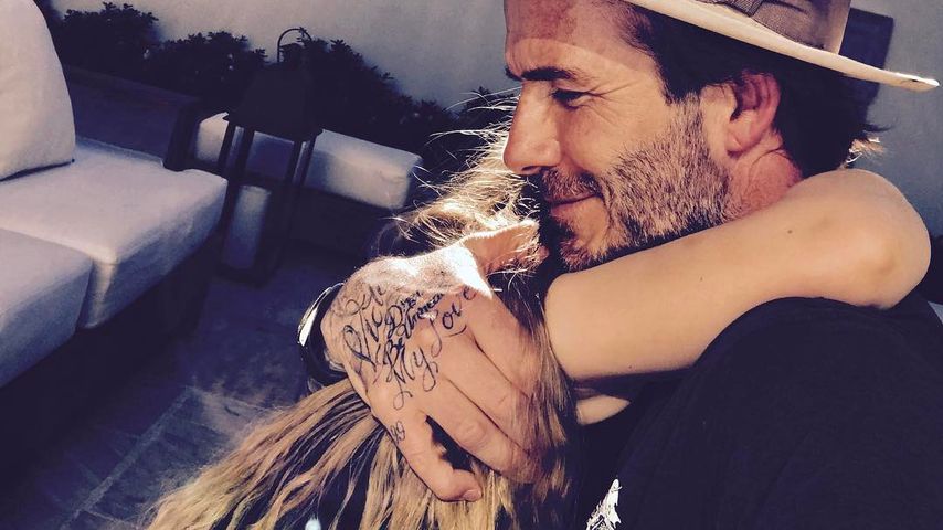 Süßer Daddy-Tochter-Moment: David singt mit Harper!
