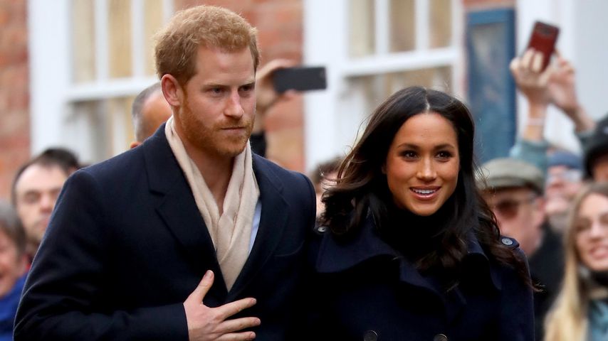 Prinz Harry und Meghan Markle in Nottingham