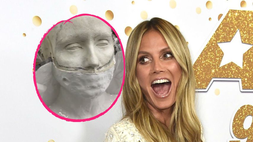 Erster Blick: Heidi Klum tüftelt schon an Halloween-Kostüm