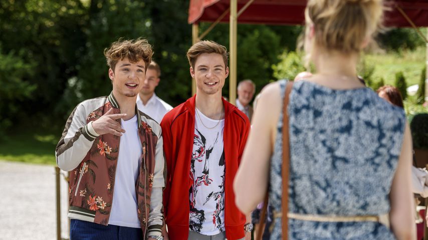 Roman und Heiko Lochmann als Jo und Leo Sendler bei "Sturm der Liebe"