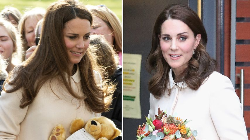 Recycling-Queen: Kate im alten George-Schwanger-Outfit!