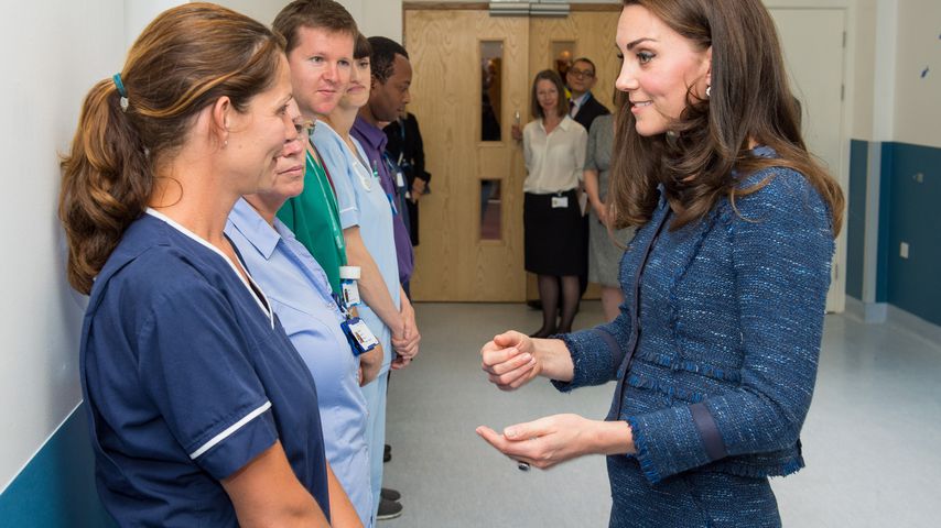 Ist sie wirklich schwanger? Herzogin Kate zeigt Mini-Bauch