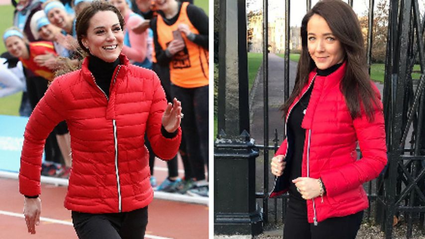 Herzogin Kate und Kate Urbanksa