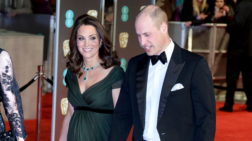 Herzogin Kate und Prinz William bei den BAFTAs