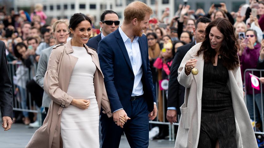 Fan-Wut im Netz: Zieht Herzogin Meghan Babybauch-Show ab?
