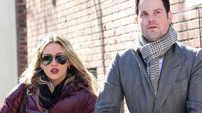 Hilary Duff, Luca Comrie und Mike Comrie
