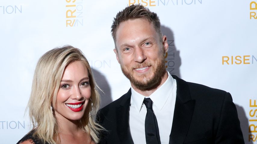 Schauspielerin Hilary Duff und Fitness-Trainer Jason Walsh