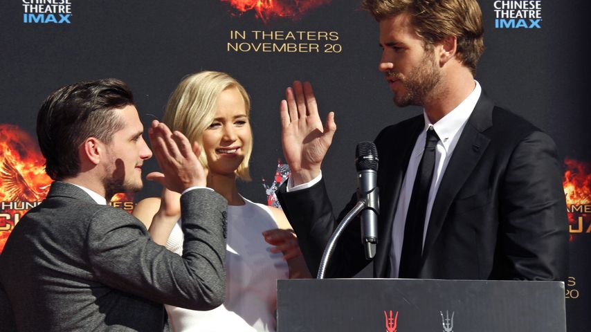 Liam Hemsworth, Hunger Games, Jennifer Lawrence und Josh Hutcherson