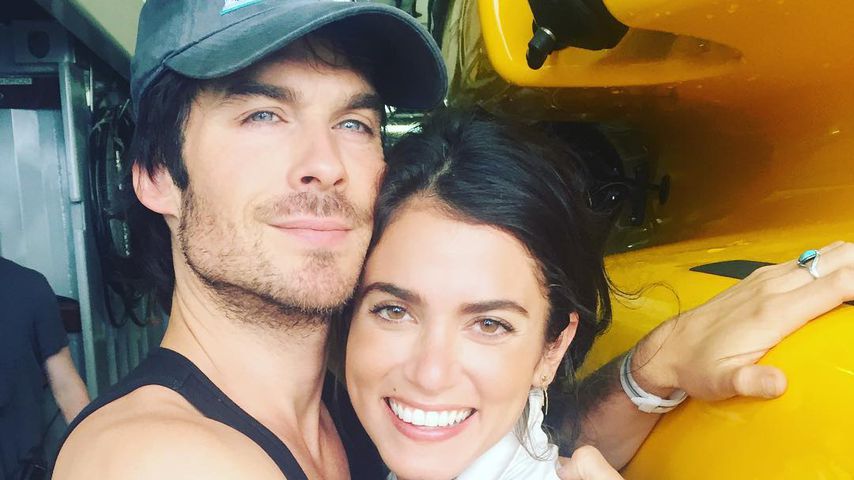 Ian Somerhalder und Nikki Reed im April 2016
