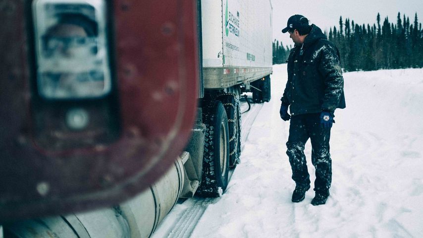 "Ice Road Truckers"-Star Darrell Ward