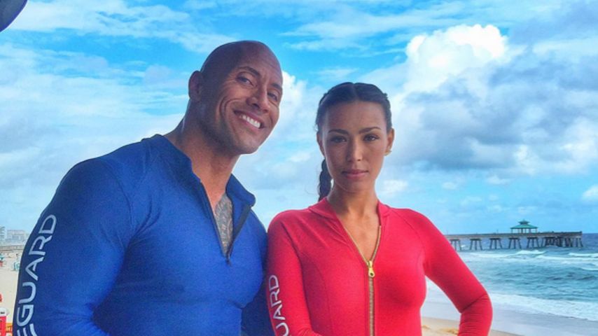 Dwayne "The Rock" Johnson und Ilfenesh Hadera