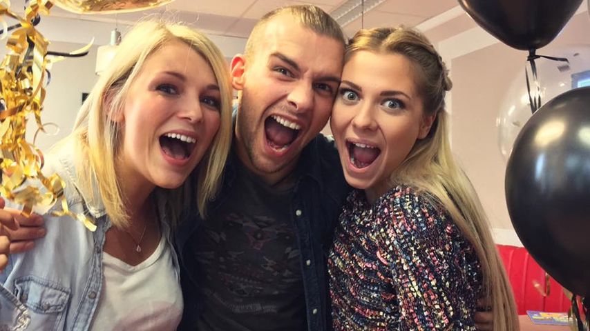 Iris Mareike Steen, Eric Stehfest und Valentina Pahde am GZSZ-Set