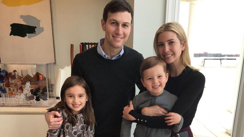 Ivanka Trump (rechts) mit Ehemann Jared Kushner und ihrer Familie