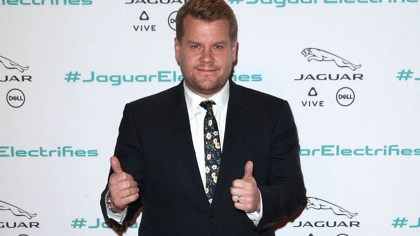 James Corden bei der Präsentation des "Jaguar I-Pace" in Los Angeles
