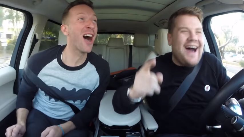 Chris Martin und James Corden