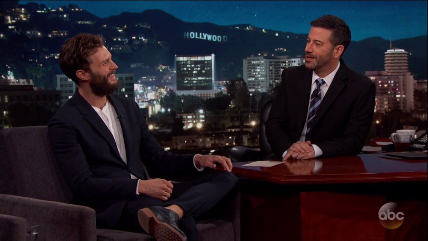 Jamie Dornan als Gast bei Jimmy Kimmel Live