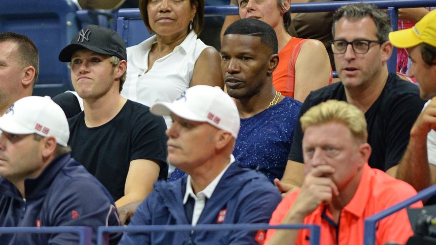 Jamie Foxx und Boris Becker