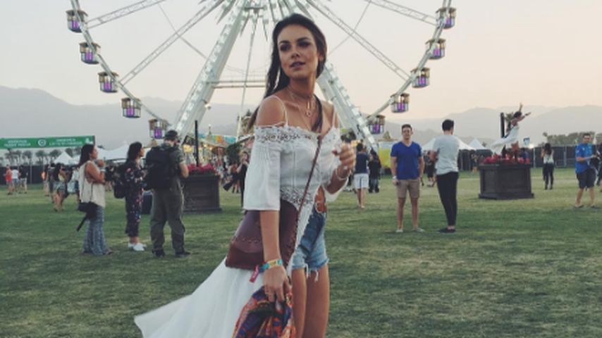 Janina Uhse auf dem Coachella