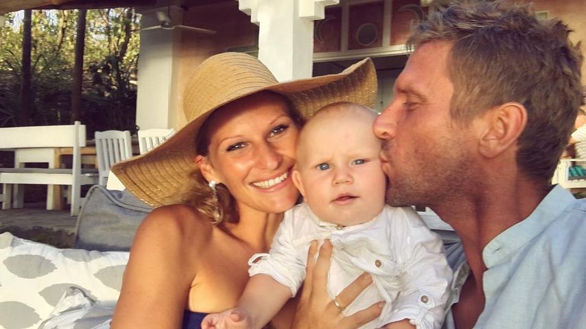 Janni Hönscheid, Emil-Ocean und Peer Kusmagk im Urlaub