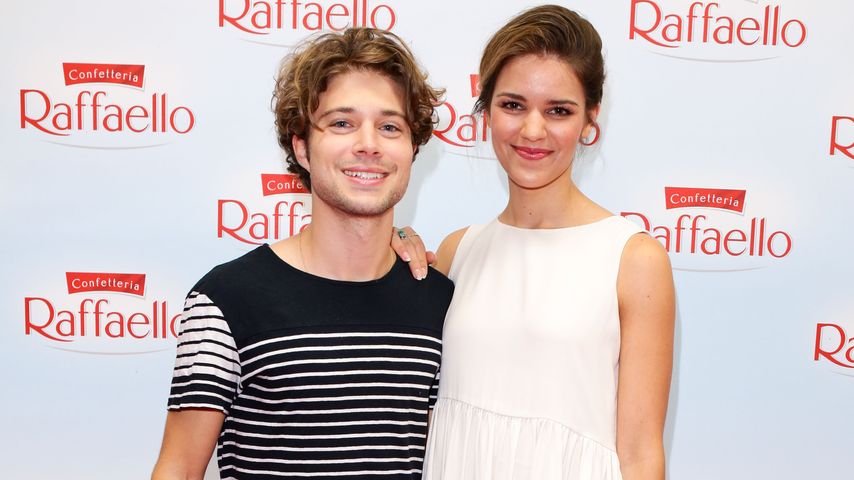 Jascha Rust und Helene beim Raffaello Summer Day 2016 in Berlin