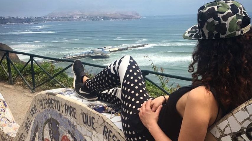 Jasmin Wagner auf ihrer Weltreise in Peru