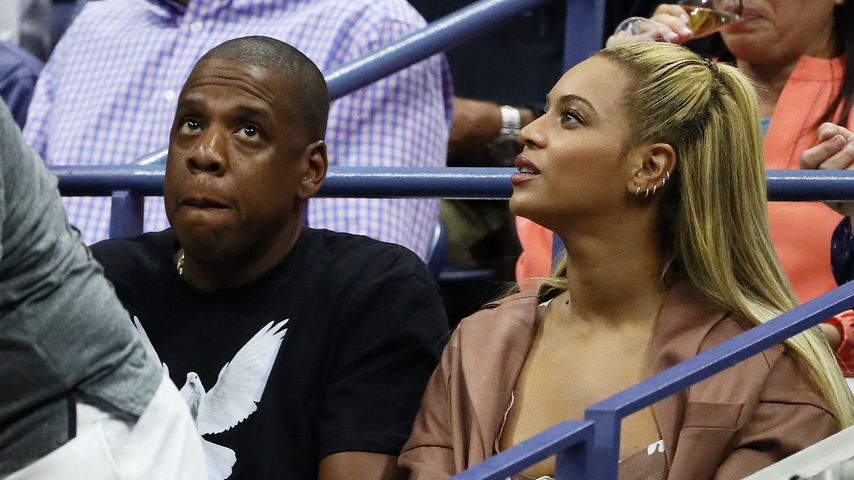 Jay-Z und Beyoncé beim US-Open 2016