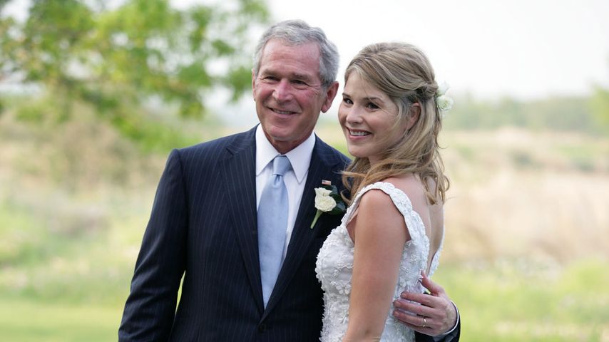 George W. Bush und Jenna Bush-Hager