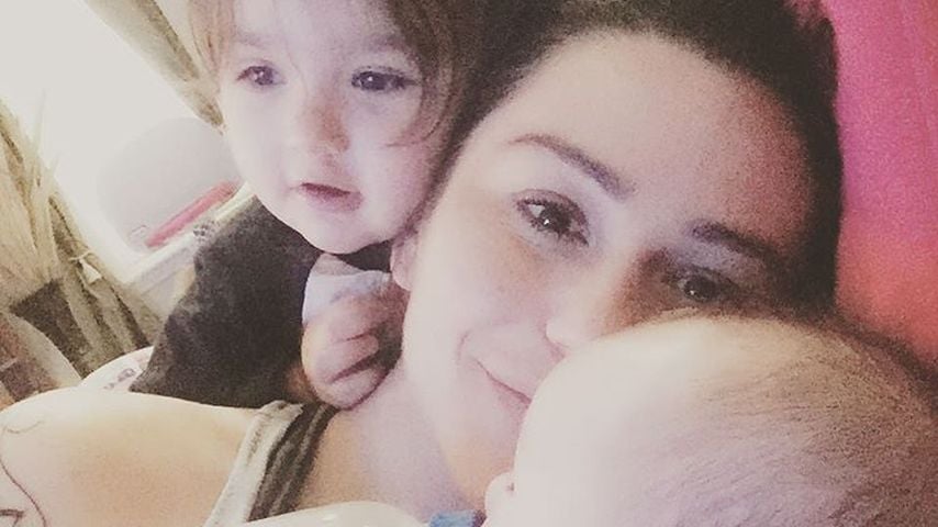 Jennifer "Jwoww"-Farley kuschelt mit ihren Kindern Meilani und Greyson
