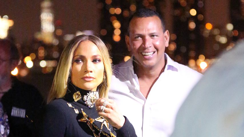 Jennifer Lopez und Alex Rodriguez in New York