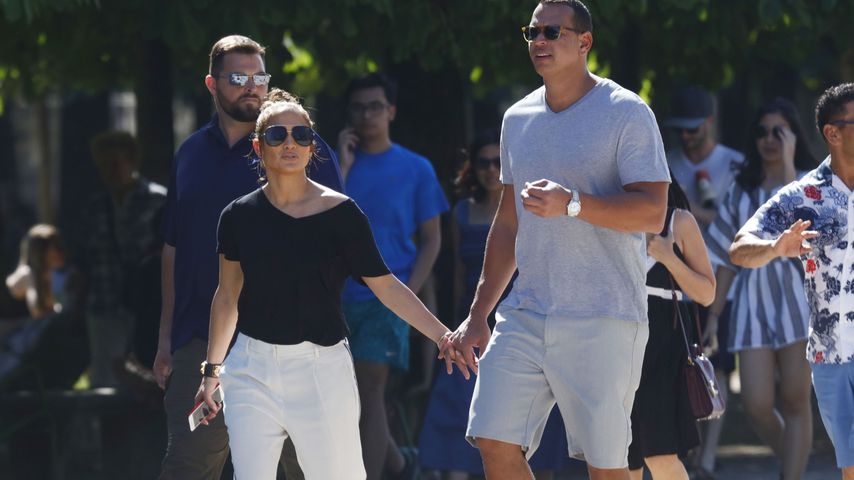 Jennifer Lopez und A-Rod: Verknallt in der Stadt der Liebe!