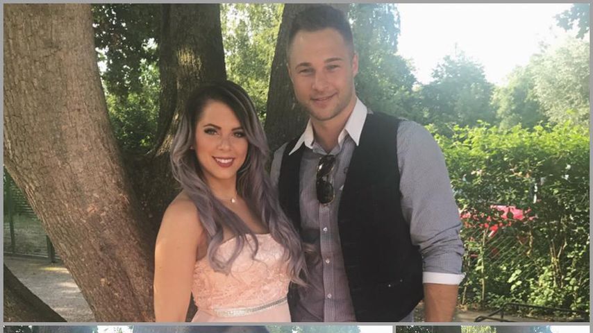 Jenny Frankhauser mit ihrem Freund